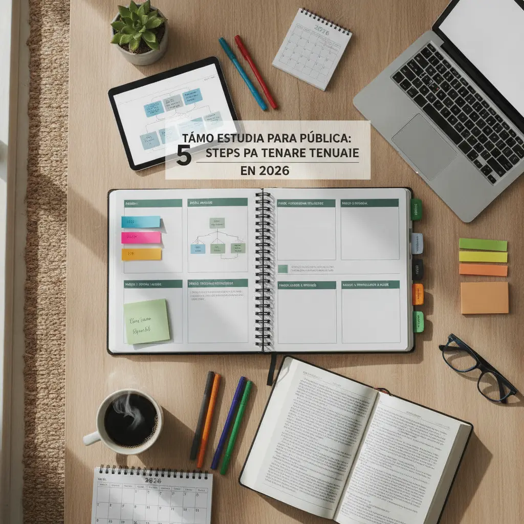 Como estudar para concurso público: 5 passos para a posse em 2026 — resultado