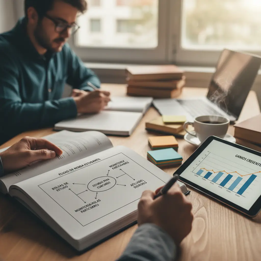 Como ganhar dinheiro estudando para concurso: 4 formas reais — detalhe