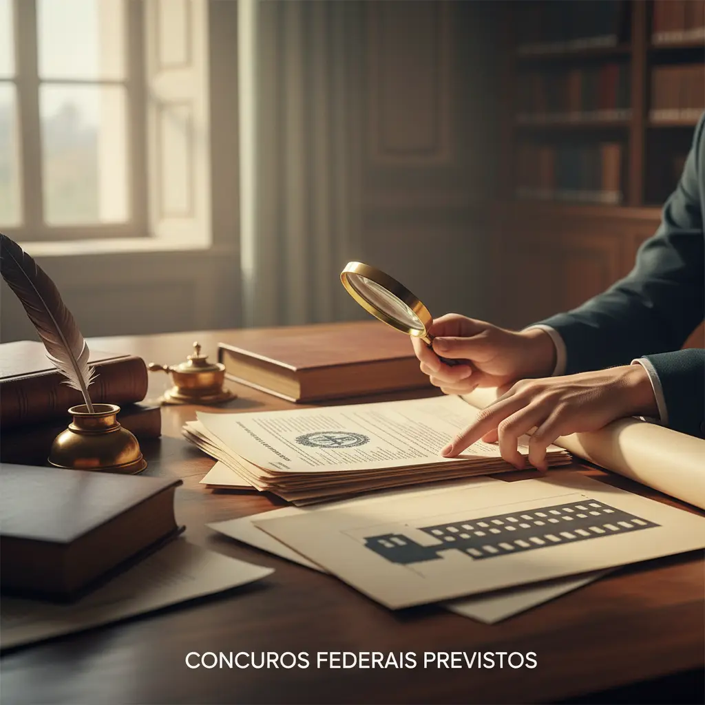Concursos federais previstos: 5 editais de elite em 2024 — detalhe
