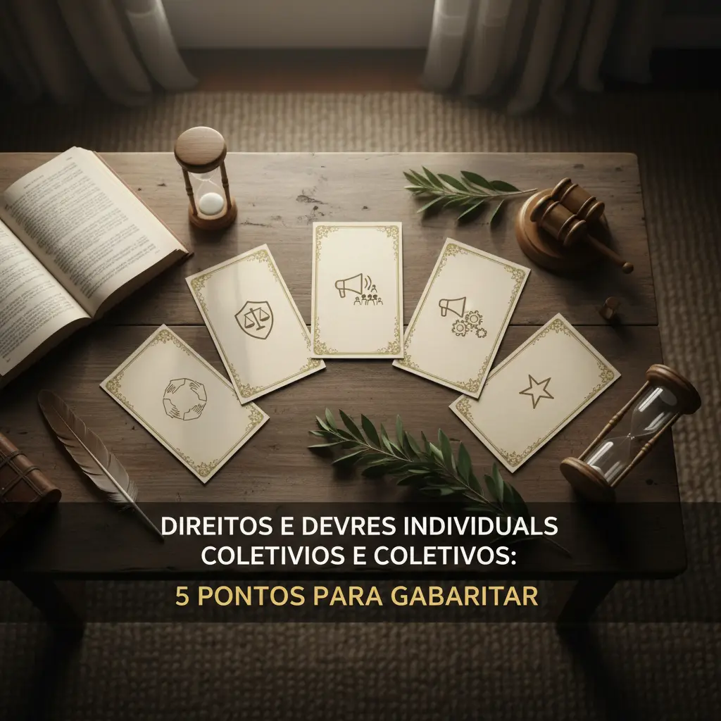 Direitos e deveres individuais e coletivos: 5 pontos para gabaritar — resultado