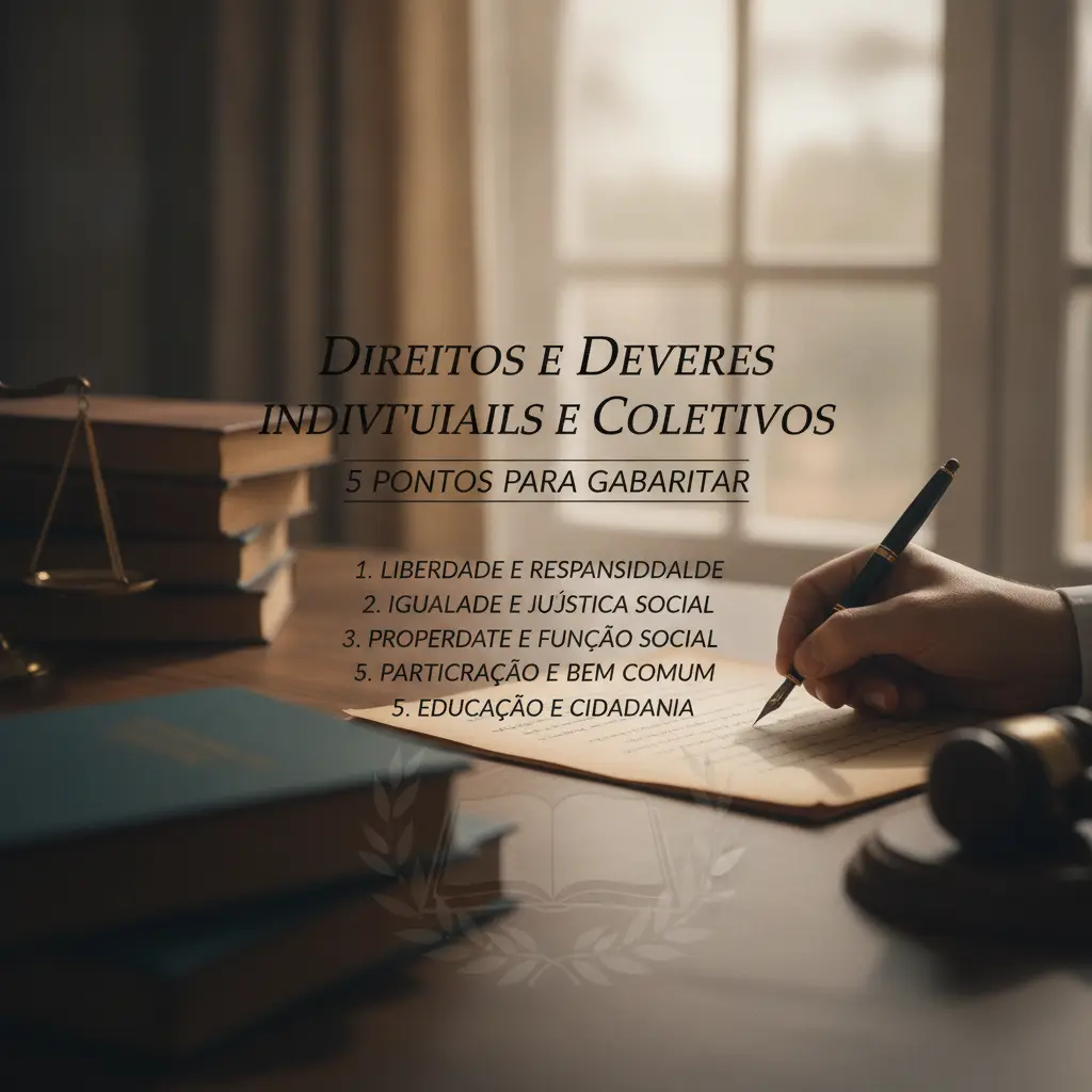 Direitos e deveres individuais e coletivos: 5 pontos para gabaritar — detalhe