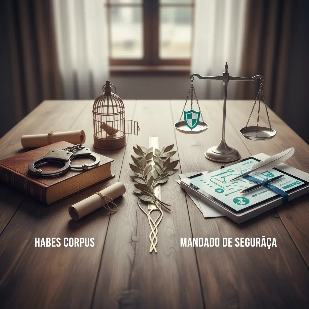 Habeas corpus mandado de segurança diferença: 3 dicas para gabaritar — resultado