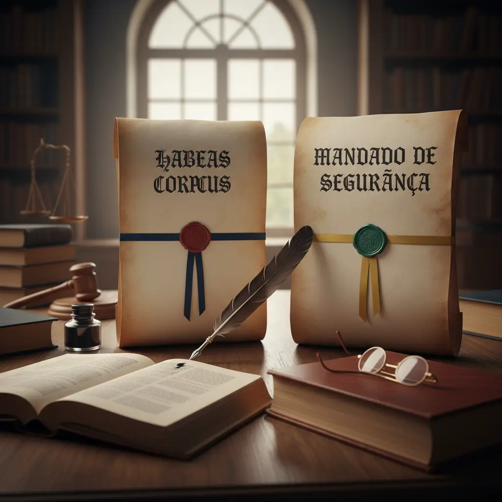 Habeas corpus mandado de segurança diferença: 3 dicas para gabaritar — detalhe