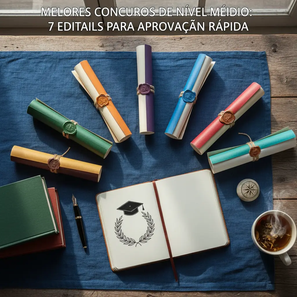 Melhores concursos de nível médio: 7 editais para aprovação rápida — resultado