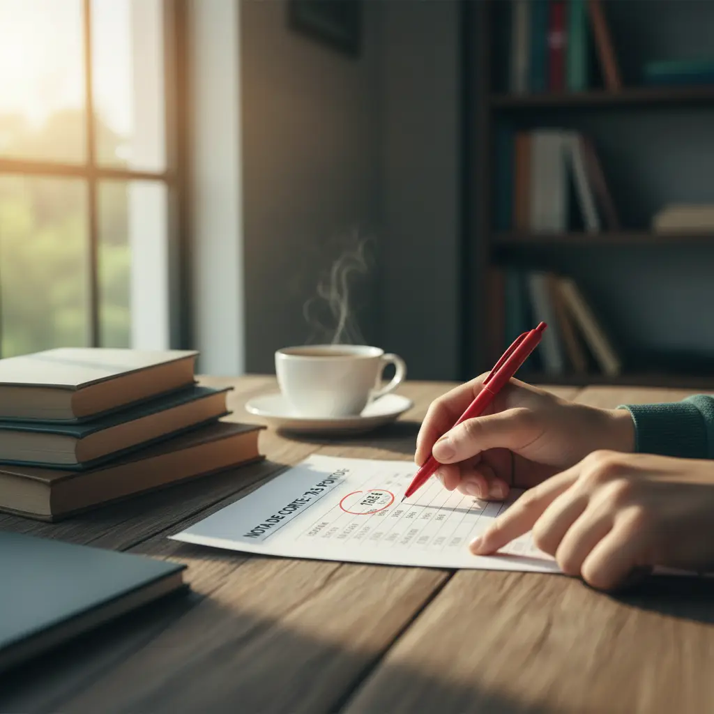 Nota de corte concurso: Como atingir 90% e passar em 6 meses — detalhe