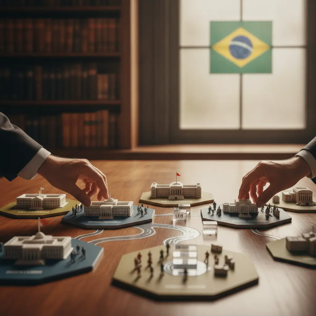 Organização do Estado Brasileiro: 3 Pilares para Acertar 90% — detalhe