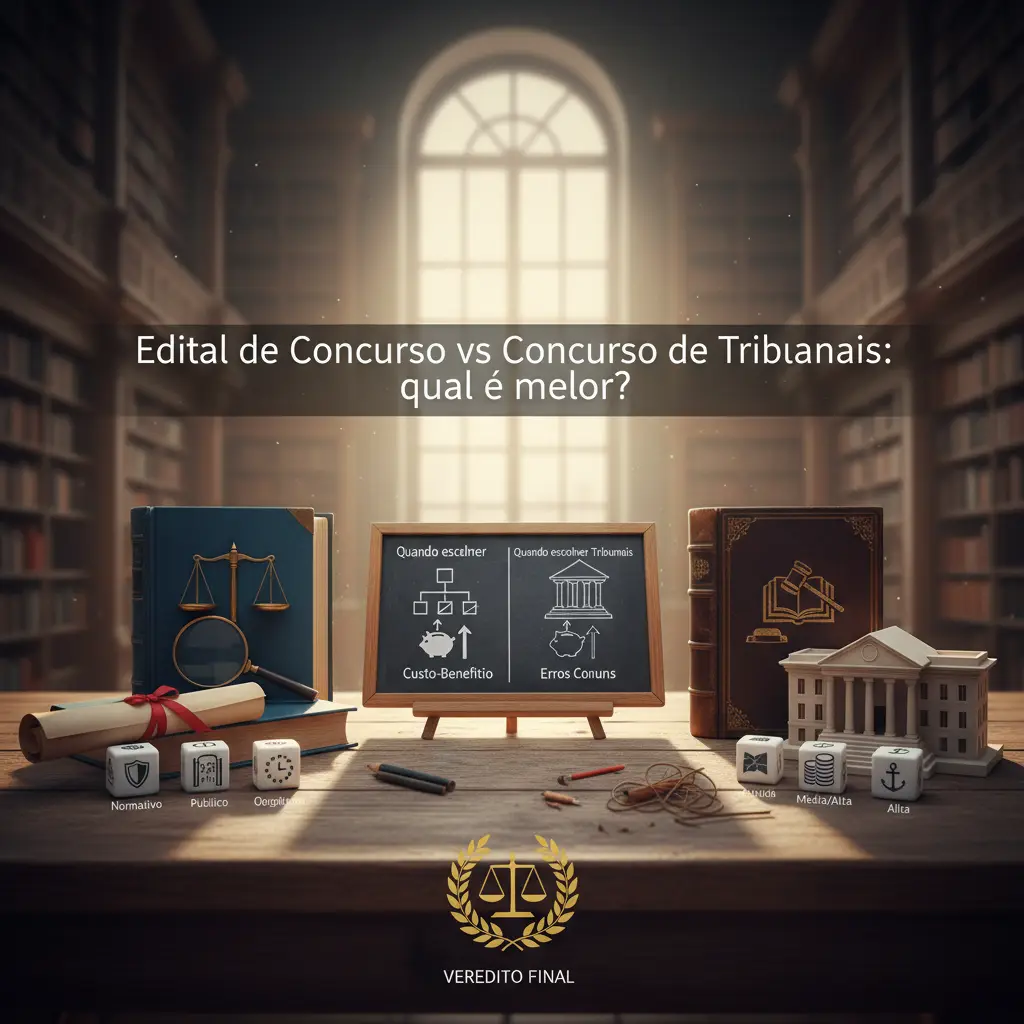 Edital de Concurso vs Concurso de Tribunais: 3 Fatos Reais — resultado