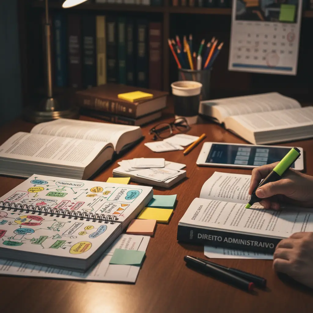 Técnicas de memorização para concurso: 3 passos para 90% de acerto — detalhe